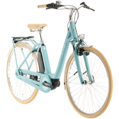 Bicicleta de paseo eléctrica CUBE ELLA CRUISE HYBRID 400 Azul 2020 0